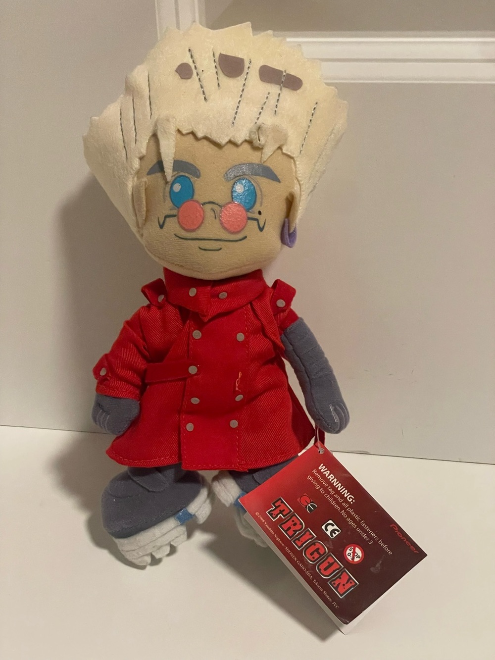 Trigun Vintage Vash the Stampede plush